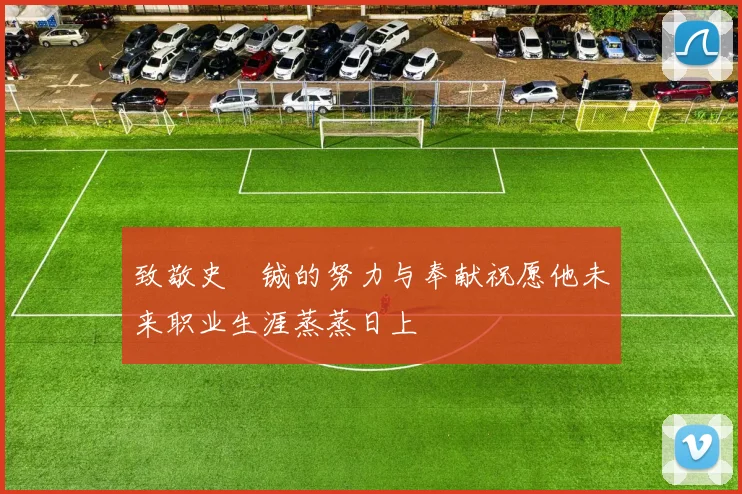 致敬史堉铖的努力与奉献祝愿他未来职业生涯蒸蒸日上